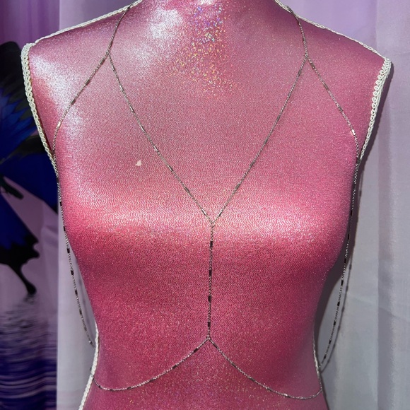 Jewelry - silver y2k body/waist chain